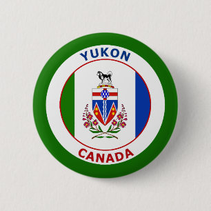 BÓTON REDONDO 5.08CM YUKON, CANADÁ