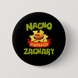 Bóton Redondo 5.08cm Zachary Não Médio Personalizado Aniversário Divert