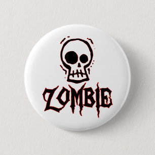 Bóton Redondo 5.08cm Zombi
