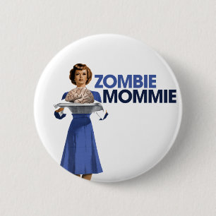 Bóton Redondo 5.08cm Zombie Mommie