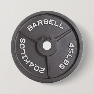 Bóton Redondo 7.62cm 45lb placa - Barbell