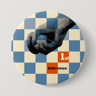 Bóton Redondo 7.62cm 7.6cm Can batch [Russian Avant-gardee]