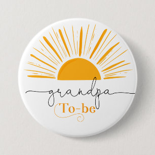 Bóton Redondo 7.62cm Aí vem o filho Vovô para ser