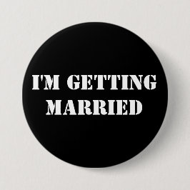 Bóton Redondo 7.62cm Alcance para ser solteiro, faça crachá do pino