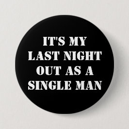 Bóton Redondo 7.62cm Alcance para ser solteiro, faça crachá do pino