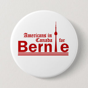 Bóton Redondo 7.62cm Americanos em Canadá para Bernie