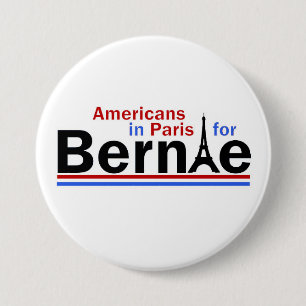 Bóton Redondo 7.62cm Americanos em Paris para Bernie