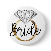 Anel de Noivado de Ouro Diamante Noiva