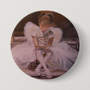 Bóton Redondo 7.62cm Anjo da dança