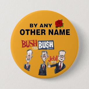 Bóton Redondo 7.62cm Anti-Jeb Bush 2016