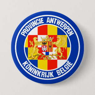 Bóton Redondo 7.62cm Antwerp Round Emblem