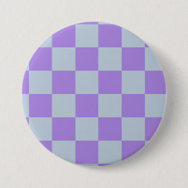 Bóton Redondo 7.62cm Azul suave e Lavanda verificados