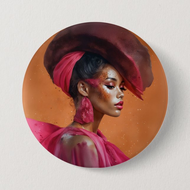 Bóton Redondo 7.62cm Badge Design (Frente)