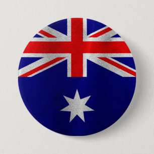 Bóton Redondo 7.62cm Bandeira australiana