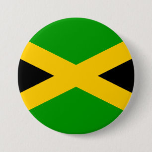 Bóton Redondo 7.62cm Bandeira da Jamaica