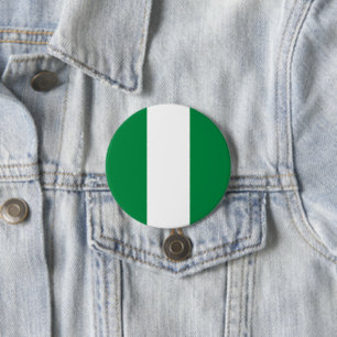 Bóton Redondo 7.62cm Bandeira da Nigéria
