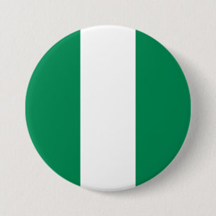 Bóton Redondo 7.62cm Bandeira da Nigéria