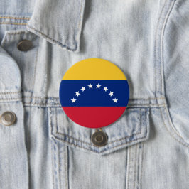 Bóton Redondo 7.62cm Bandeira da Venezuela