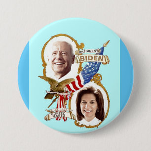 Bóton Redondo 7.62cm Biden/Cortez Masto 2020