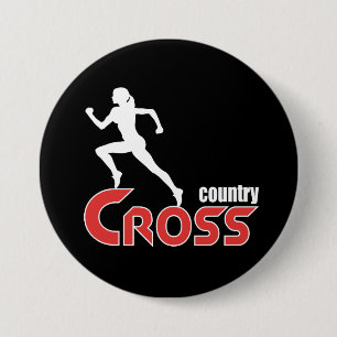 Bóton Redondo 7.62cm Botão atravessar país