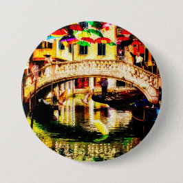 Bóton Redondo 7.62cm botão da ponte de Veneza