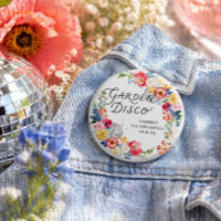 Botão de Distintivo de Despedida de Solteira Disco