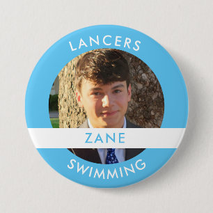 Bóton Redondo 7.62cm Botão de fotografia do esporte