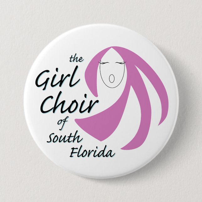 Bóton Redondo 7.62cm Botão de GCSF (Frente)