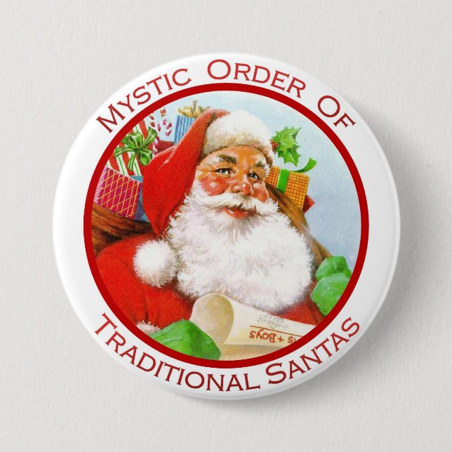 Bóton Redondo 7.62cm Botão de MOTS (Frente)