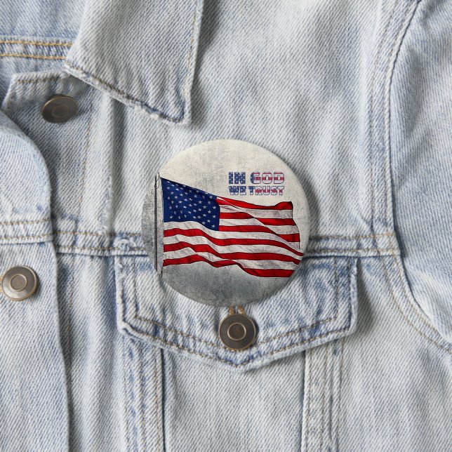 Bóton Redondo 7.62cm Botão de Sinalizador Americano (In Situ)