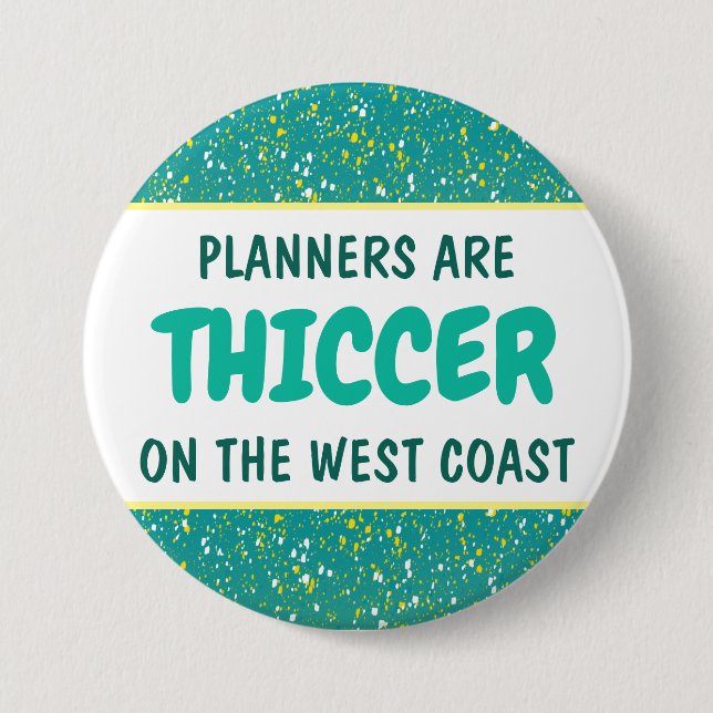 BÓTON REDONDO 7.62CM BOTÃO DE THICC WCP (Frente)