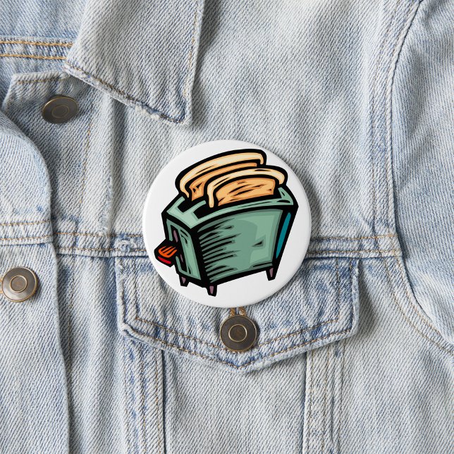 Bóton Redondo 7.62cm Botão de torre (Criador carregado)