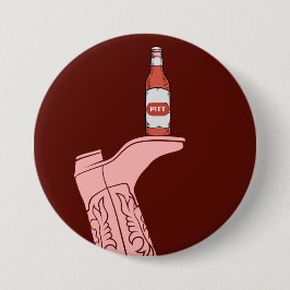 Bóton Redondo 7.62cm Botão do Dia do Jogo de Arranque Pitt