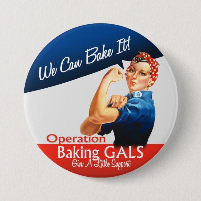 Bóton Redondo 7.62cm Botão do logotipo (Frente)