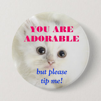 BÓTON REDONDO 7.62CM BOTÃO DO TIP