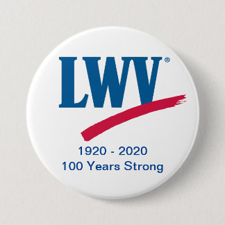 Bóton Redondo 7.62cm Botão Forte LWV 100 Anos