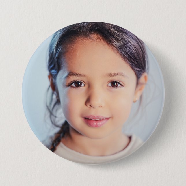 BÓTON REDONDO 7.62CM BOTÃO FOTO PERSONALIZADO BIG (Frente)