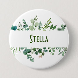 Bóton Redondo 7.62cm Botão Nome Personalizado - Personalize seu Estilo
