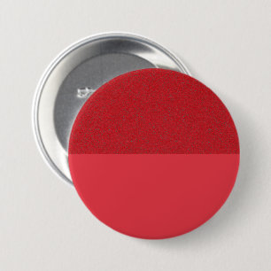Bóton Redondo 7.62cm Botão Pin-Back Vermelho De Tomate Com Ruído Superi