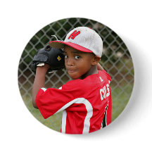 Botão/pino personalizado de esporte fotográfico