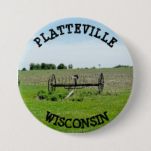 Botão Platteville Wisconsin
