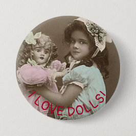 Bóton Redondo 7.62cm Botão Redondo, Botão de 3 Polegadas