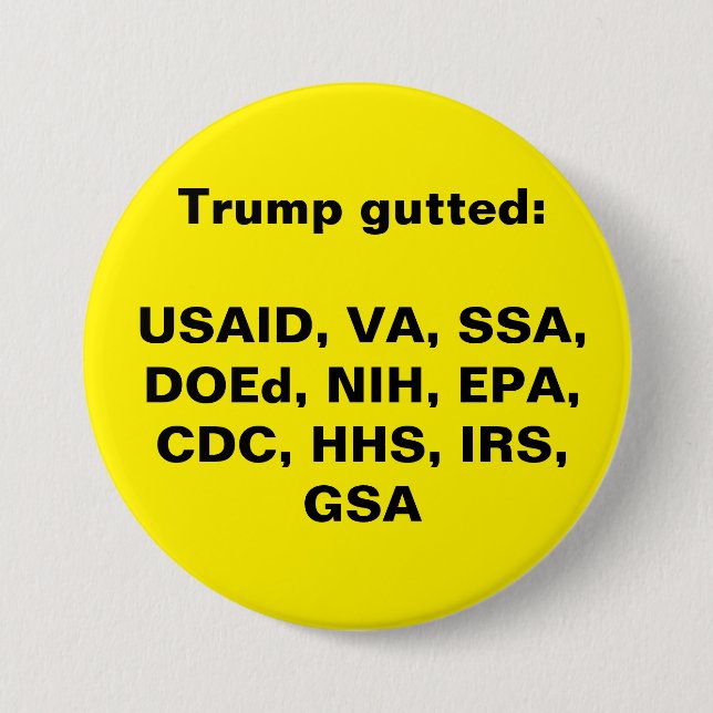 Bóton Redondo 7.62cm Botão redondo de 3 polegadas (Frente)