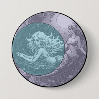 Bóton Redondo 7.62cm Botão Simbiologia de Gêmeos
