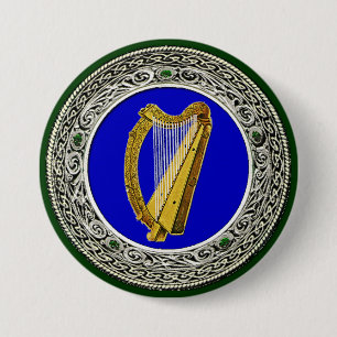Bóton Redondo 7.62cm Braços de Ireland