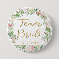 BRIDE DE EQUIPE! Botão Blumen Kranz