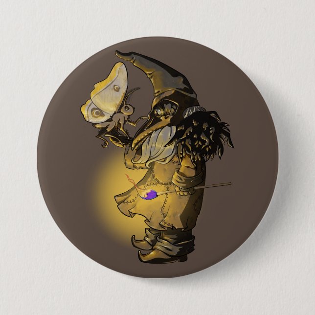 Bóton Redondo 7.62cm Brilho (Frente)