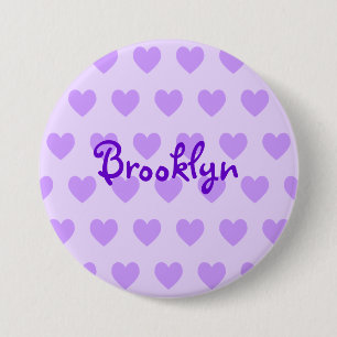 Bóton Redondo 7.62cm Brooklyn em Roxo