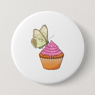 Bóton Redondo 7.62cm Butterfly Muffin