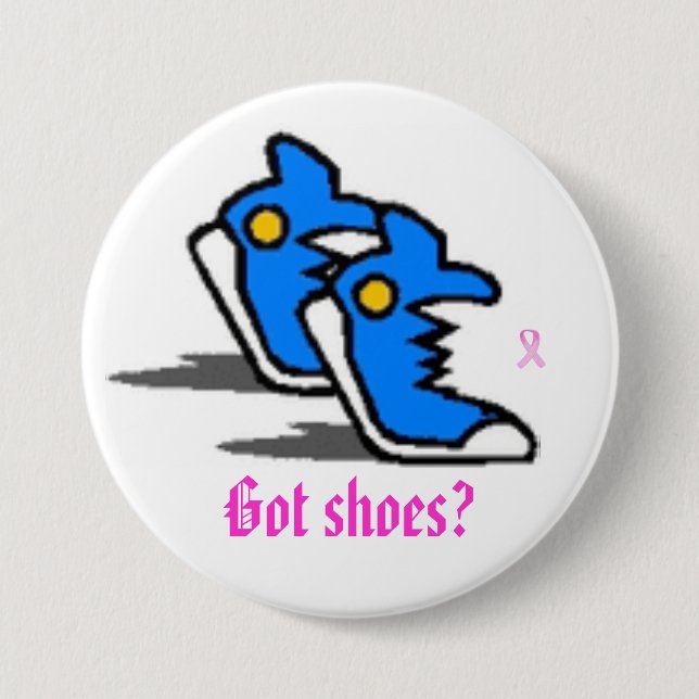 Bóton Redondo 7.62cm cancro da mama (Frente)